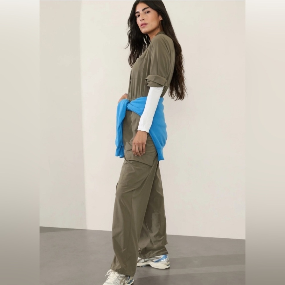 ATHLETA BROOKLYN LONG SLEEVE JUMPSUIT - Picture 13 of 15